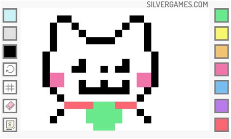 Pixel Art Maker - Jouez en Ligne sur SilverGames 🕹️