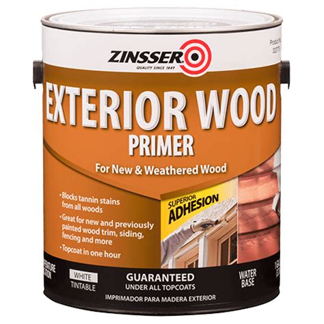 Exterior Wood Primer Product Page