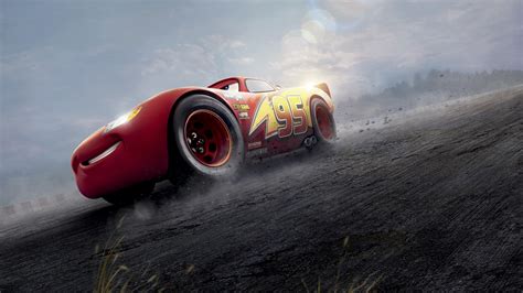 Download wallpaper 1920x1080 cars 3, red lightning mcqueen, 2017 movie ...