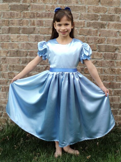 NEW Elegant Peter Pan Wendy Satin Costume 2PC Dress Set Custom Sizedoll and Doll Dress Are NOT ...