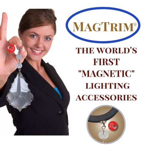 GET YOUR BLING ON this Holiday season with MagTrim's MAGNETIC chandelier ornaments and lighting ...