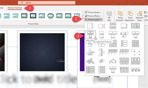 How to create or insert a Photo Collage in PowerPoint