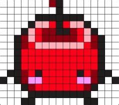 Stardew Valley Red Junimo | Pixel art pattern, Tapestry crochet patterns, Cross stitch patterns