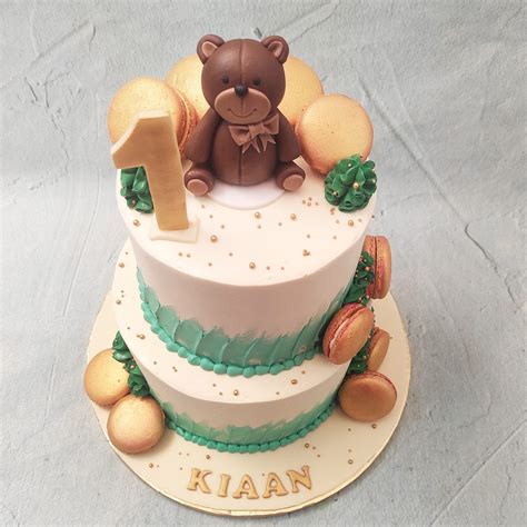 Teddy Bear Birthday Cake | Teddy Cake| Order Custom Cakes in Bangalore ...