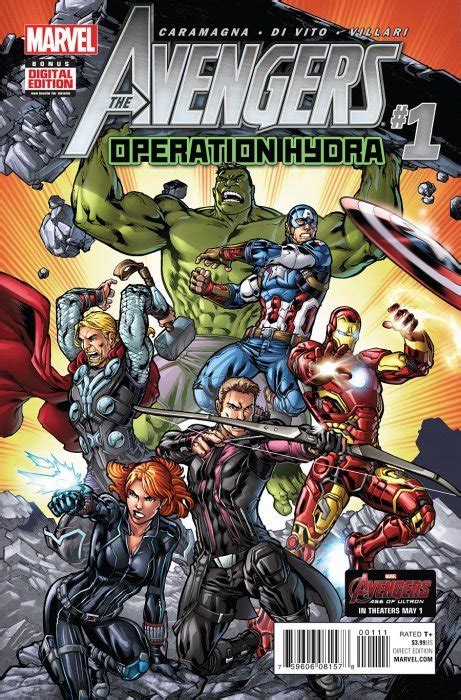 Avengers: Operation Hydra 1 (Marvel Comics) - Comic Book Value and ...