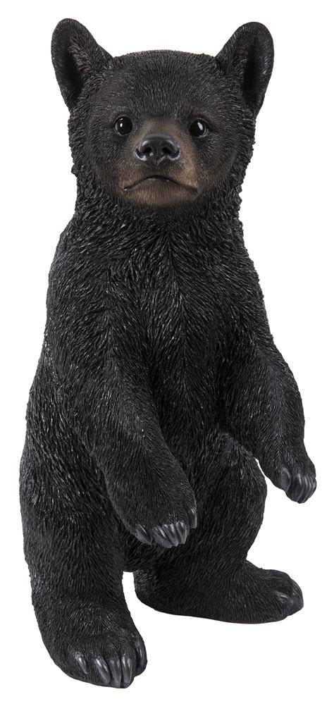 BLACK BEAR CUB STANDING STATUE - Walmart.com - Walmart.com