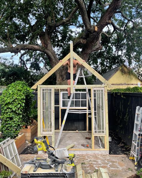 How to Build a Potting Shed: Our DIY Potting Shed Plans | Backyard Greenhouse Inspiration ...