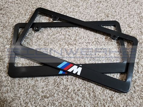 BMW M License Plate Frame new Pair | Etsy