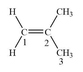 Draw the structural formula for cis-2-methyl-propene and give the ...