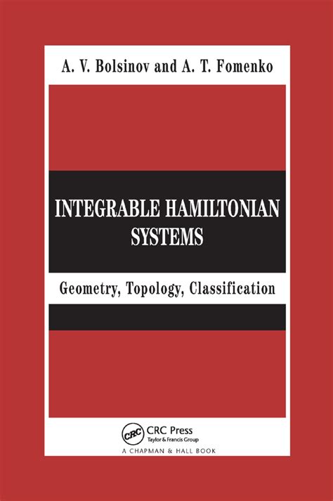 Integrable Hamiltonian Systems | Taylor & Francis Group