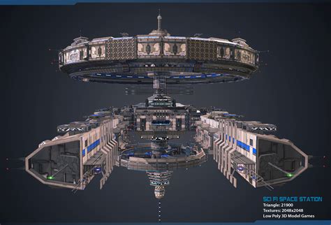 Xasan Maxanov - Sci-Fi Space Station