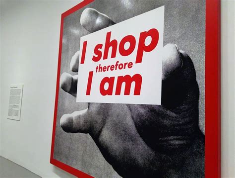 Barbara Kruger – I shop therefore I am, 1987, installation view, Hirshhorn Museum | Barbara ...