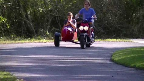 honda ruckus with sidecar - YouTube