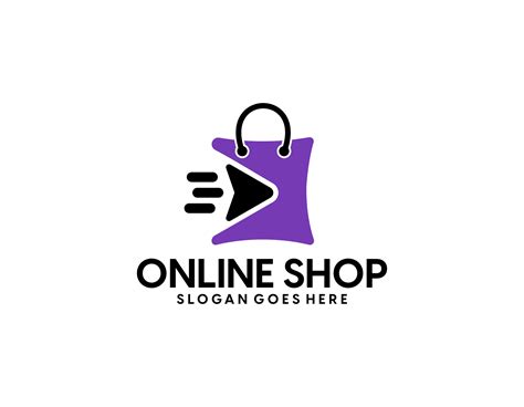 shop logo with bag icon for e commerce and store logo 24824247 Vector Art at Vecteezy