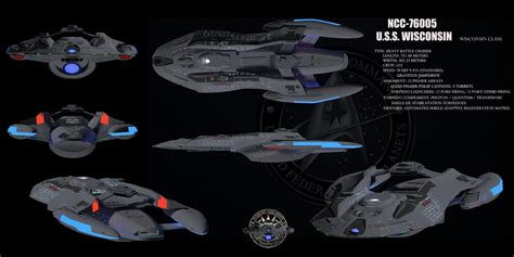 Star Trek USS Wisconsin by isfj1009 on DeviantArt | Star trek ships ...