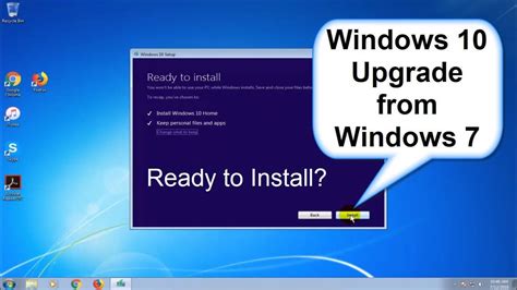 Windows 10 upgrade from Windows 7 - Upgrade Windows 7 to Windows 10 ...