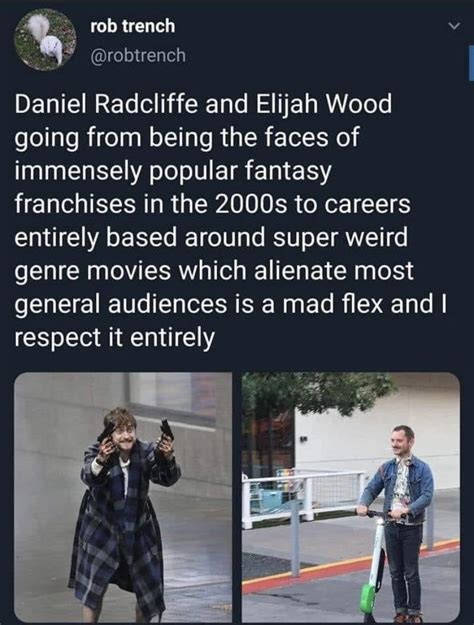 Daniel Radcliffe and Elijah Wood : suspiciouslyspecific