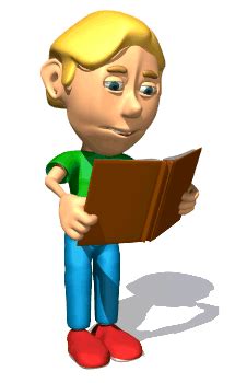 Page Animated Cliparts Reading - Free Download