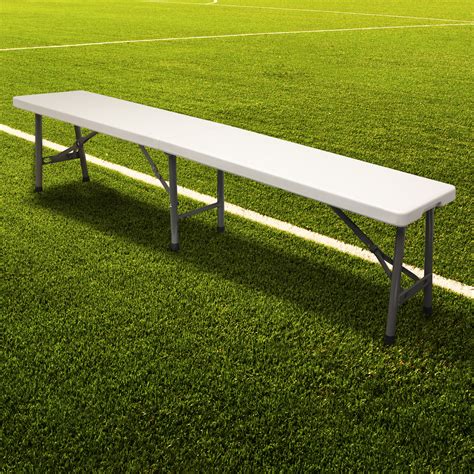 HARTLEYS FOLDING PORTABLE FOOTBALL BENCH SPORT SUBS/SUBSTITE SPECTATOR ...