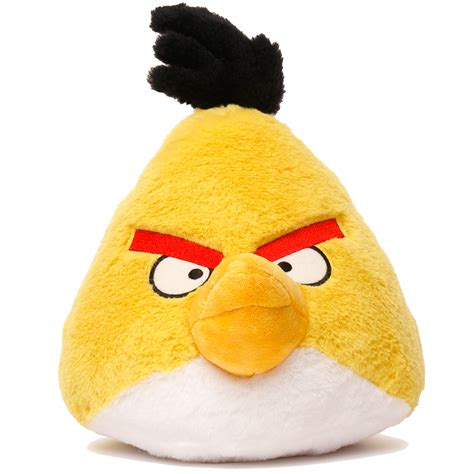 Angry Birds - Chuck | Yellow Bird Plush | MMT – Mighty Mojo Toys