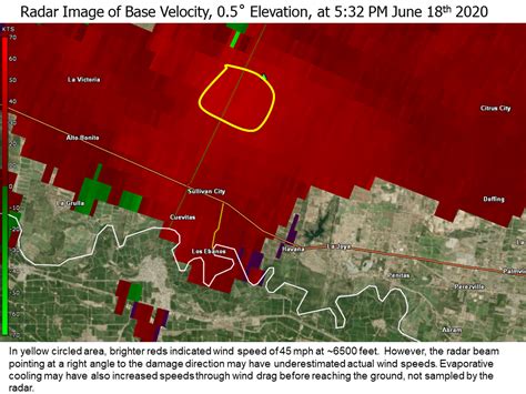 Microburst slams Colonia north of Sullivan City with 65 to 70 mph Winds ...