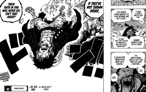 Chapter Discussion - One piece chapter 1013 :Kaido will be destroyed by ...