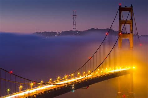 Golden Gate Bridge | Sunrise with the fog rolling in | Josh Denault Photography | Flickr
