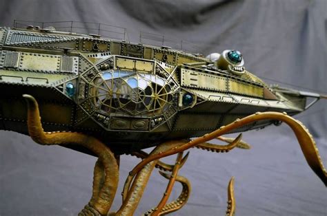 Nautilus from 20,000 Leagues Under the Sea (2) | Nautilus submarine, Sci fi models, Nautilus