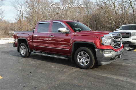 Used 2018 GMC Sierra 1500 SLT Crew Cab 4x4 Pickup LOADED Only 32k Miles ...