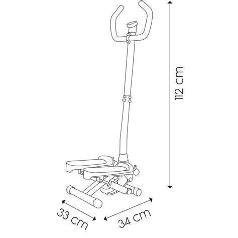 Keboo Series 700 Mini Stepper with Handlebar with Multifunction LCD Display — PoolFunStore