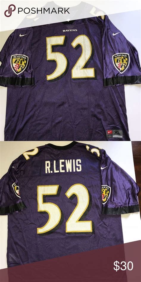 Ray Lewis 52 Ravens Nike Jersey Sz XL | Nike jersey, Nike, Ray lewis