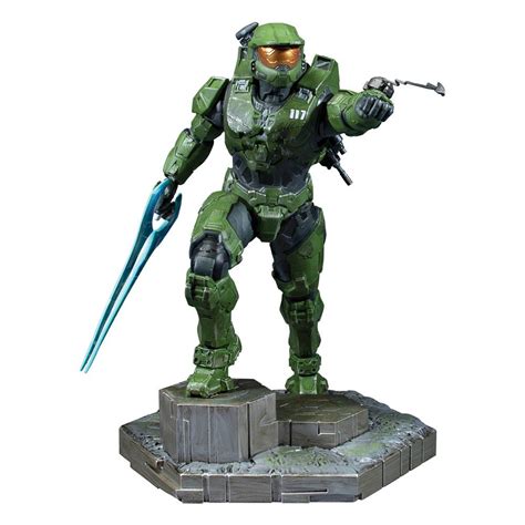 Halo Infinite statuette PVC: Master Chief & Grappleshot:26 cm ...