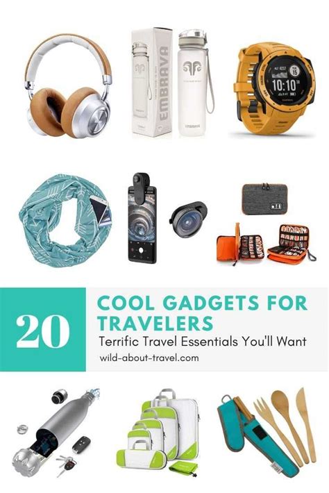 Cool Gadgets For Travelers: Must-Have Travel Items You'll Want (2019) | Travel items, Cool ...