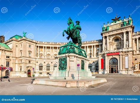 Vienna, Austria - Hofburg Palace Stock Image - Image of austria, architecture: 74728361