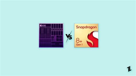 Apple A16 Bionic vs Snapdragon 8+ Gen 1 | TechLatest