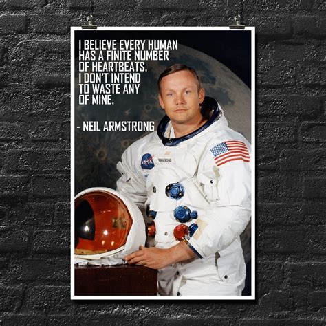 Neil Armstrong | Quote | NASA | Poster | Educational | Classroom Decor | WallArt | Nasa poster ...