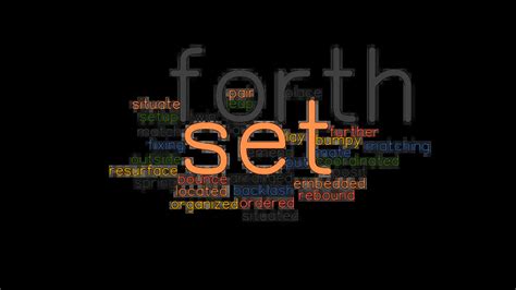 SET FORTH: Synonyms and Related Words. What is Another Word for SET ...