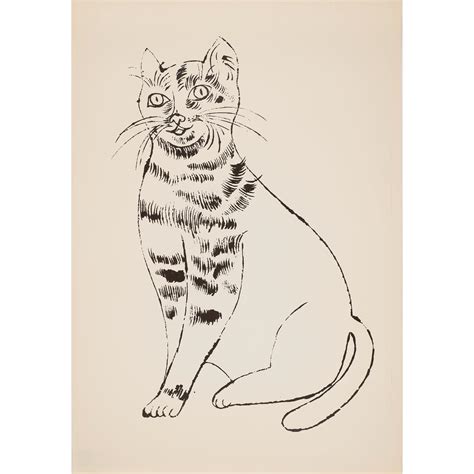 Warhol Cat by Andy Warhol | Art.Salon