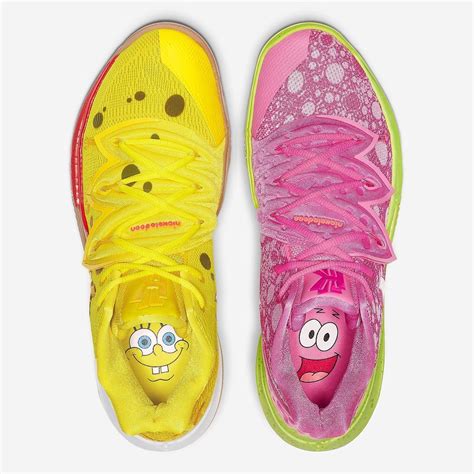 Nike Kyrie 5 GS SBSP Spongebob in Yellow Size 1Y