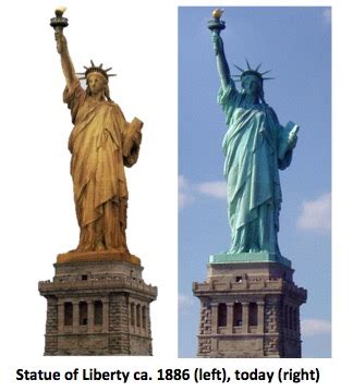 Was the Statue of Liberty Originally a Different Color? | Snopes.com