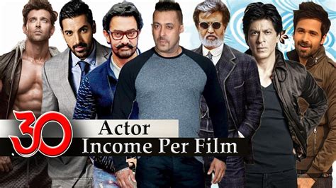 Bollywood Actors Earnings Per Film - andre