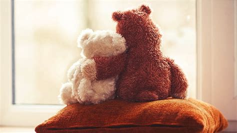 Cute Teddy Bear Couple Love, HD wallpaper | Peakpx