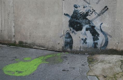 Banksy Toxic Waste | Banksy rat - toxic waste. Seems to have… | Flickr