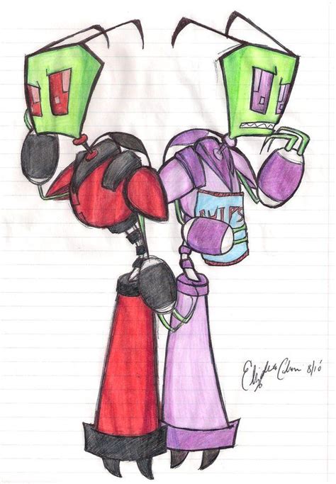 Invader Zim: The Tallest by LizDraws on DeviantArt | Invader zim, Deviantart, Fan art