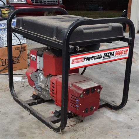 Coleman Powermate Maxa 5000 ER Generator | EBTH