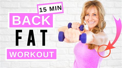 15 Minute Back Workout With Dumbbells For Women Over 50 | Lose Back Fat! – WeightBlink