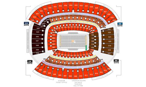 Cincinnati Bengals Stadium Seating Chart