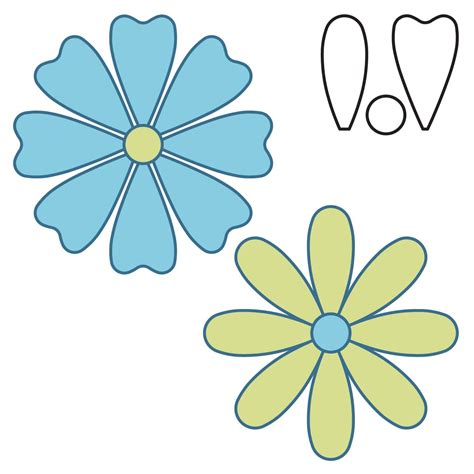 Free Printable Flower Applique Patterns