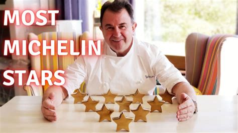 Top 10 Chefs Who Have The Most Michelin Stars - YouTube