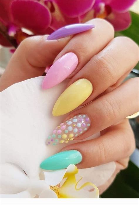 40 Spring Pastel Nails To Try This Year